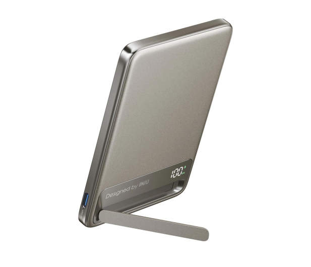 INIU MagPro Slim 5000mAh + kabel USB-C Titanium - 1371569 - zdjęcie